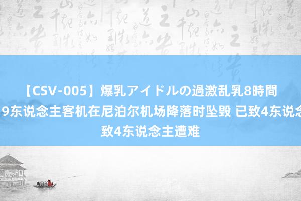 【CSV-005】爆乳アイドルの過激乱乳8時間 一载有19东说念主客机在尼泊尔机场降落时坠毁 已致4东说念主遭难