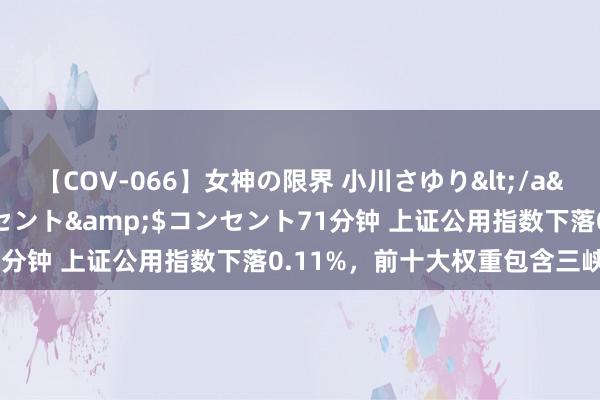 【COV-066】女神の限界 小川さゆり</a>2010-01-25コンセント&$コンセント71分钟 上证公用指数下落0.11%，前十大权重包含三峡动力等