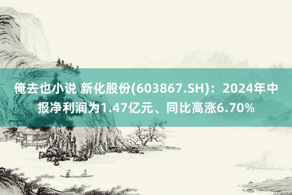 俺去也小说 新化股份(603867.SH)：2024年中报净利润为1.47亿元、同比高涨6.70%