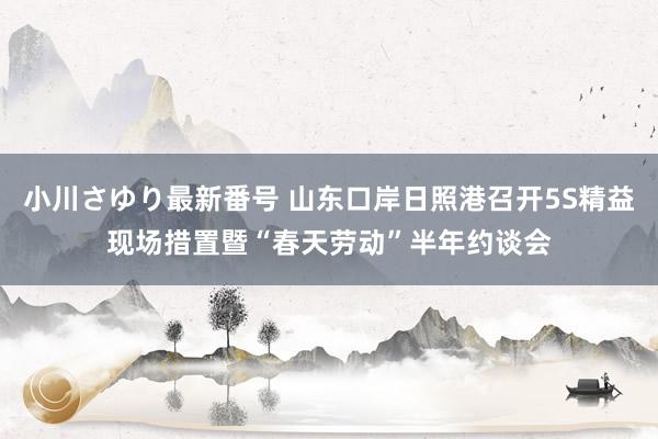 小川さゆり最新番号 山东口岸日照港召开5S精益现场措置暨“春天劳动”半年约谈会